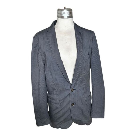 J. Crew Women's Blazer Gray 2 Button Size XS Business Office Professional - Picture 5 of 9